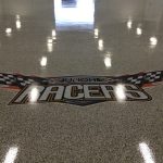 Embedded Floor Logos | Epoxy Flooring | The Concrete Protector