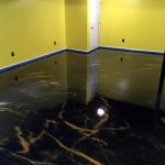 Metallic Marble Epoxy Flooring | Concrete Coatings