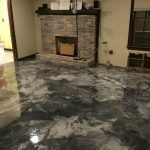 Metallic Marble Epoxy Flooring | Concrete Coatings