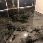 Metallic Marble Epoxy Flooring | Concrete Coatings